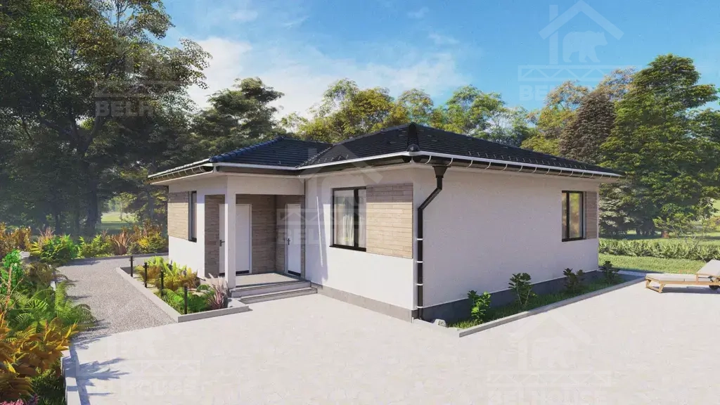 Каркасный дом, проект №59