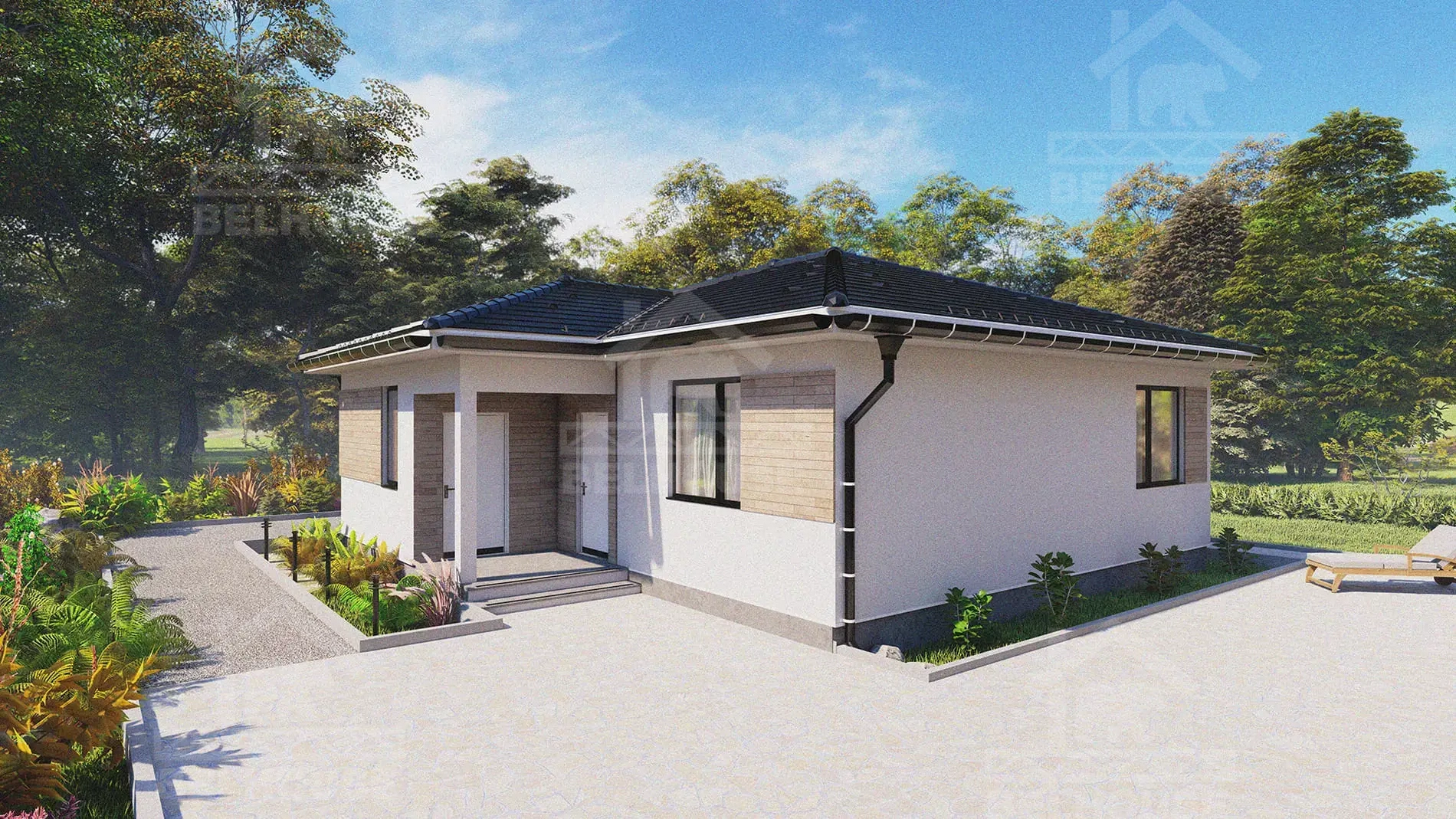 Каркасный дом, проект №59