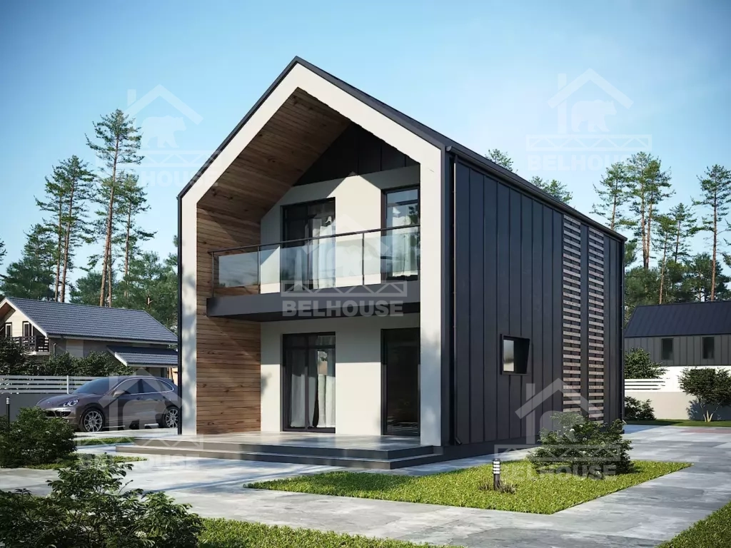 Каркасный дом, проект №58