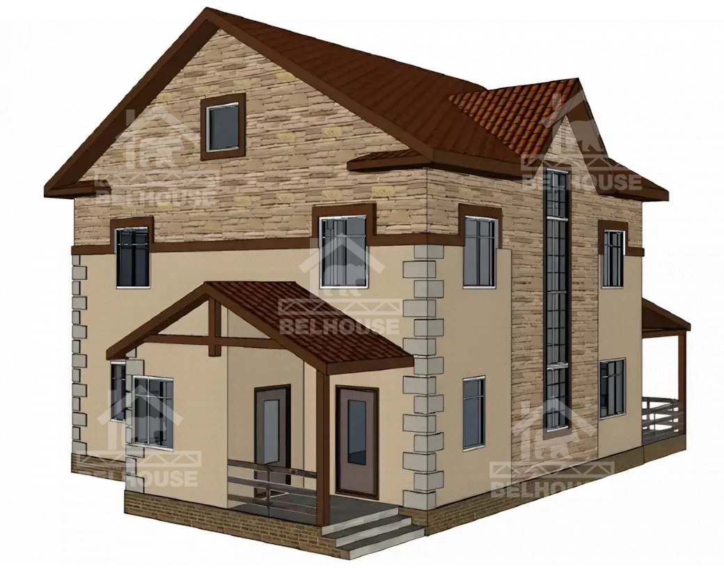  Каркасный дом, проект №3