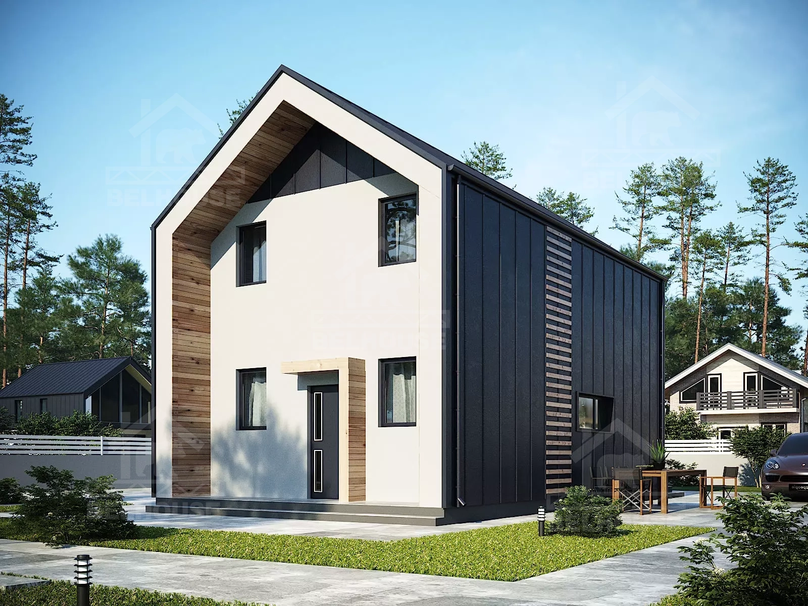 Каркасный дом, проект №58