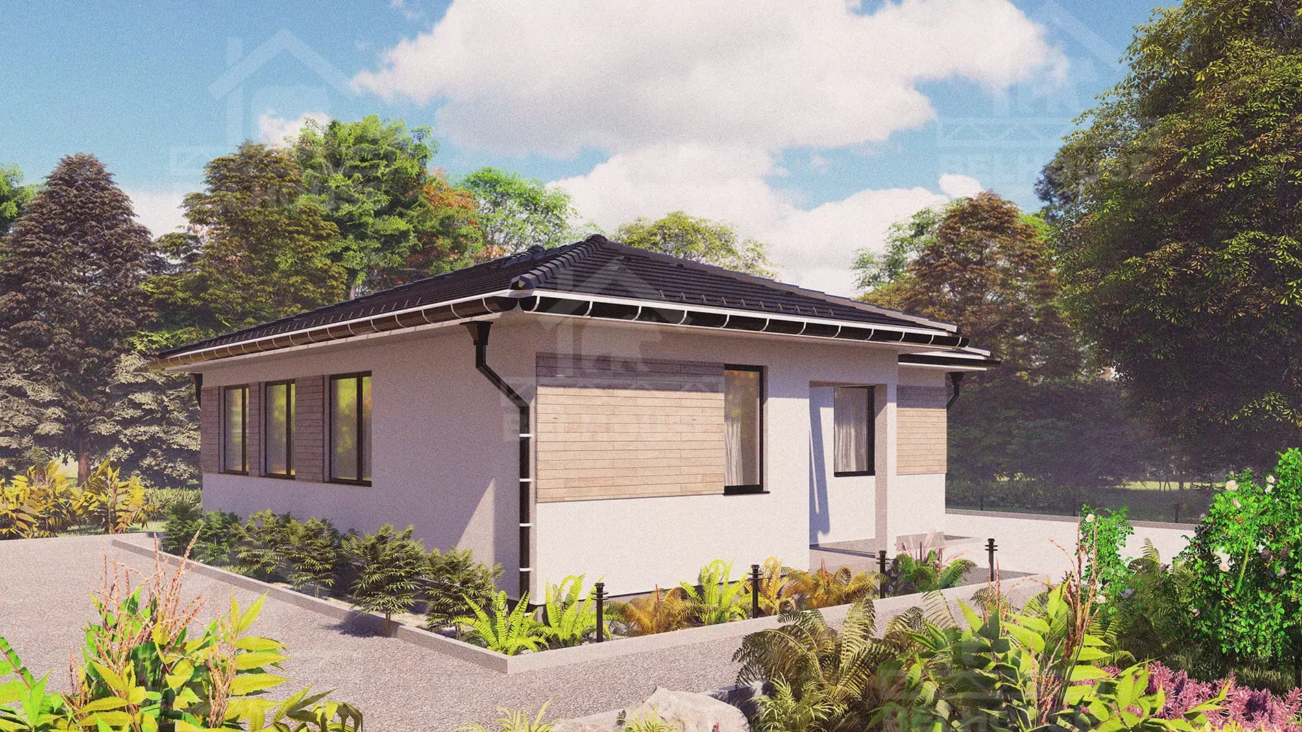 Каркасный дом, проект №59