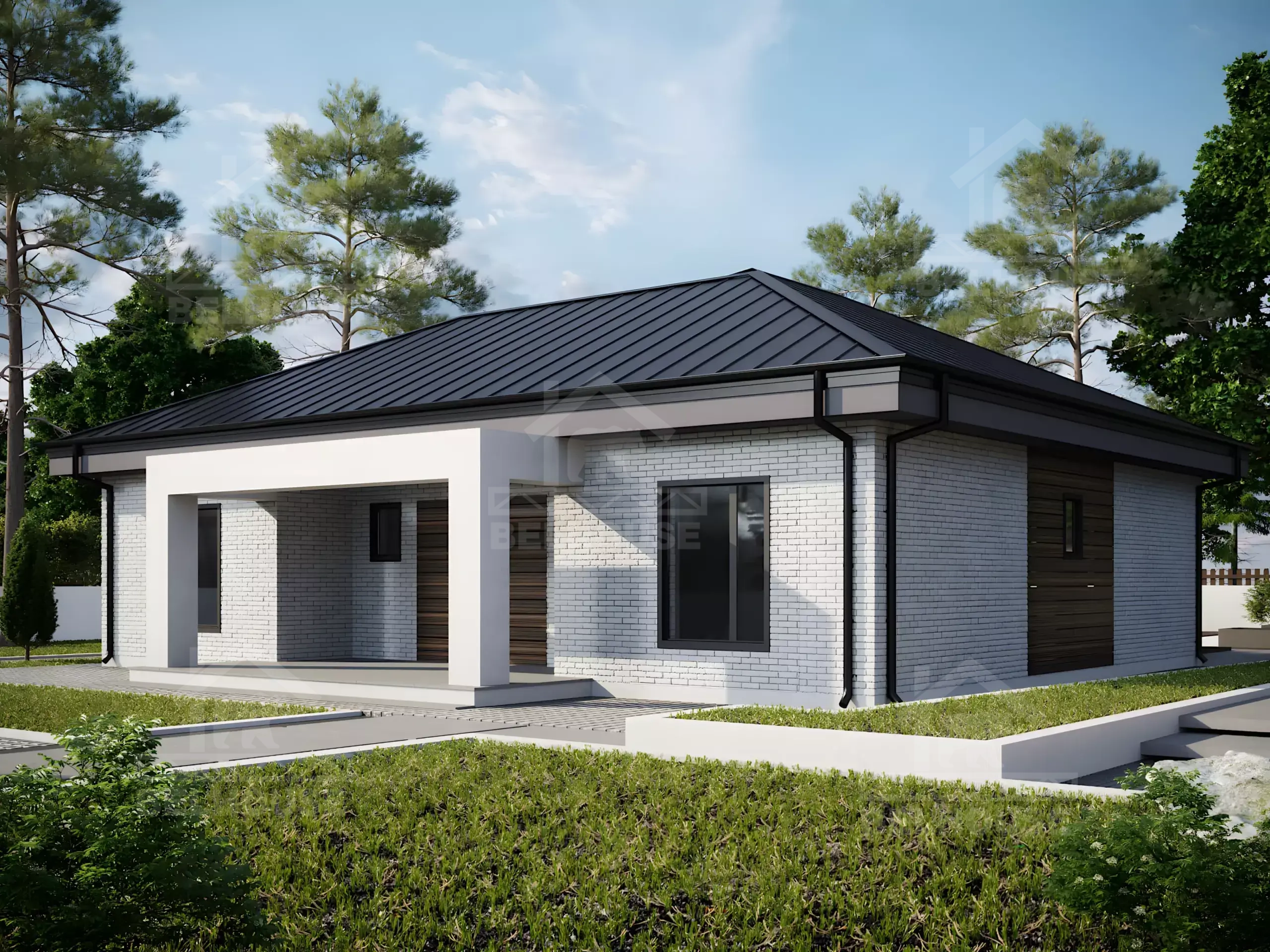  Каркасный дом, проект №37