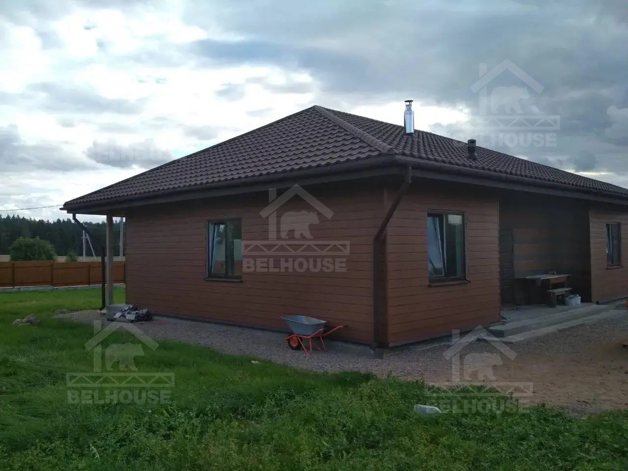  Каркасный дом, проект №37