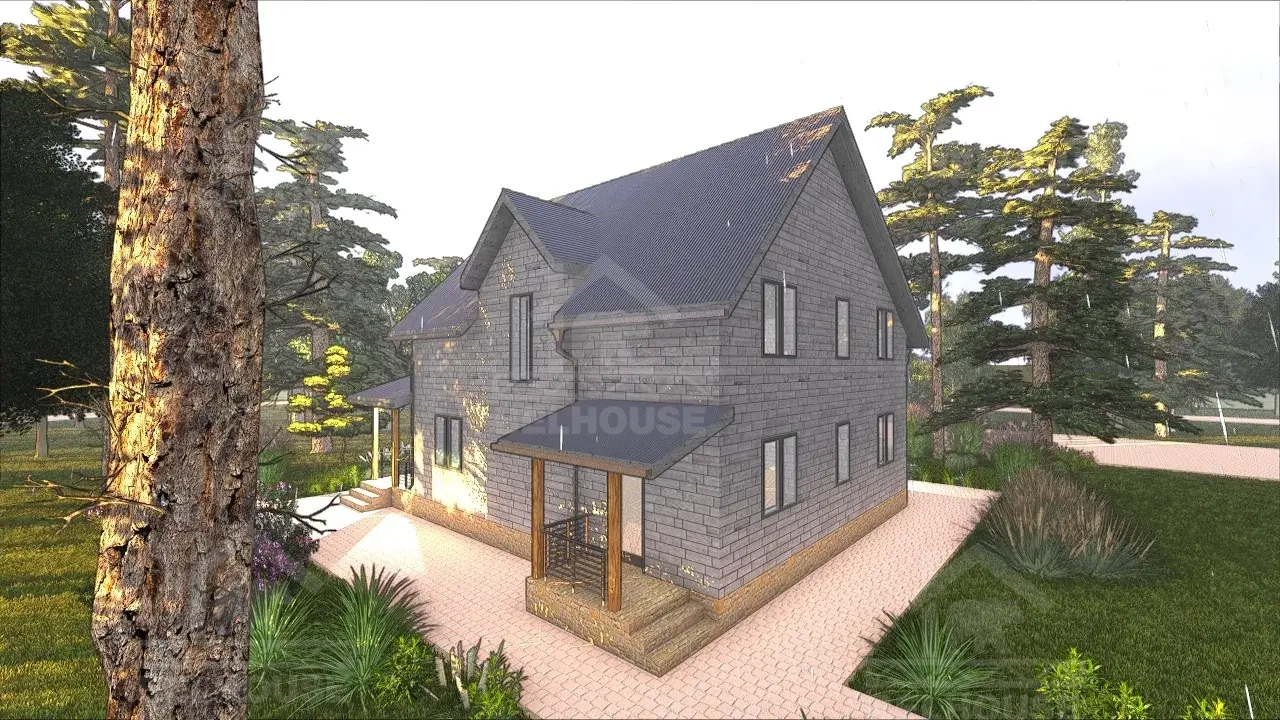 Каркасный дом, проект №65