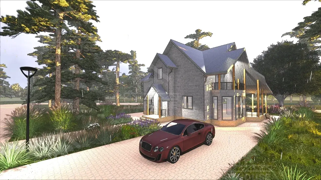 Каркасный дом, проект №65