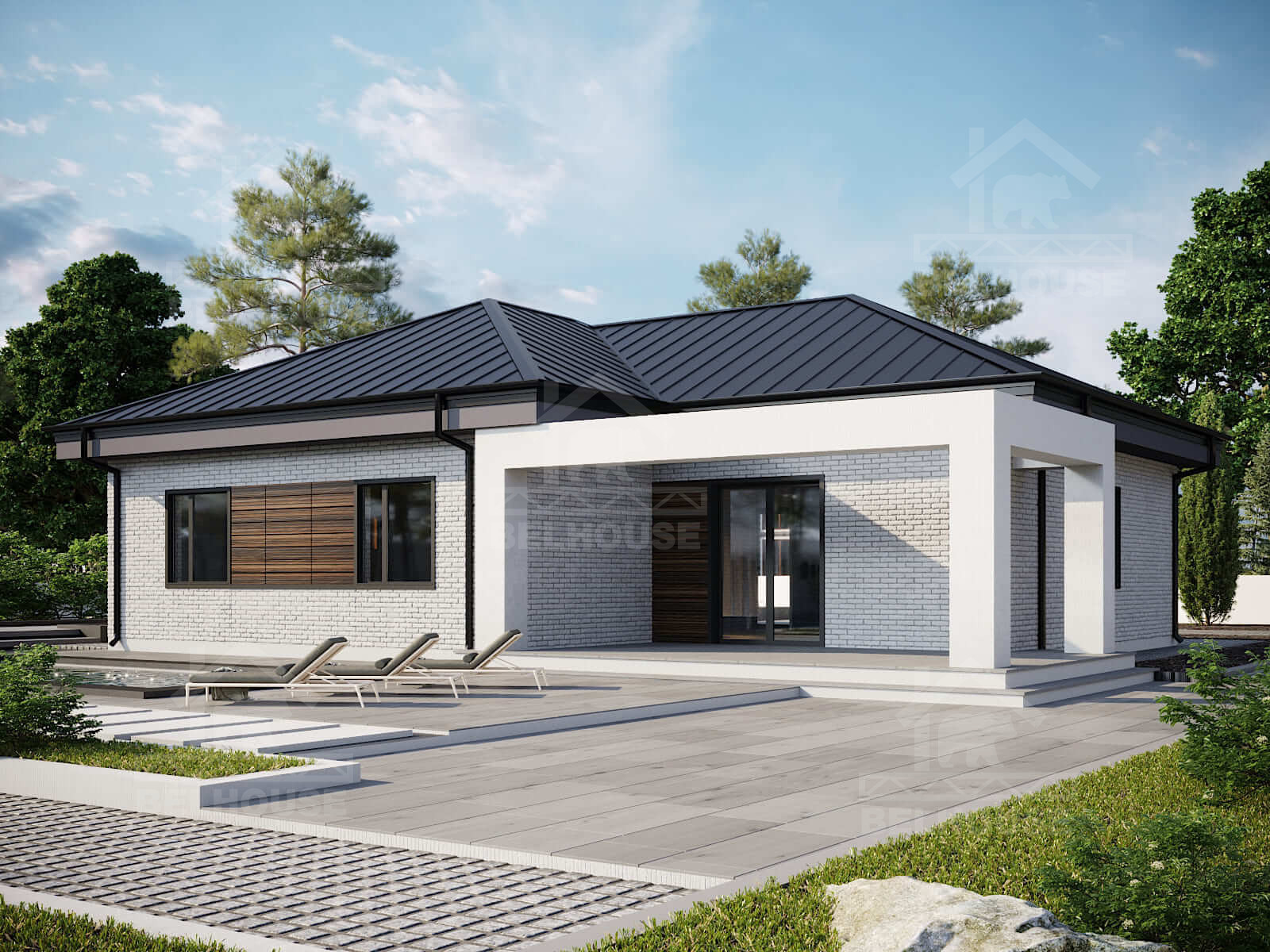  Каркасный дом, проект №37