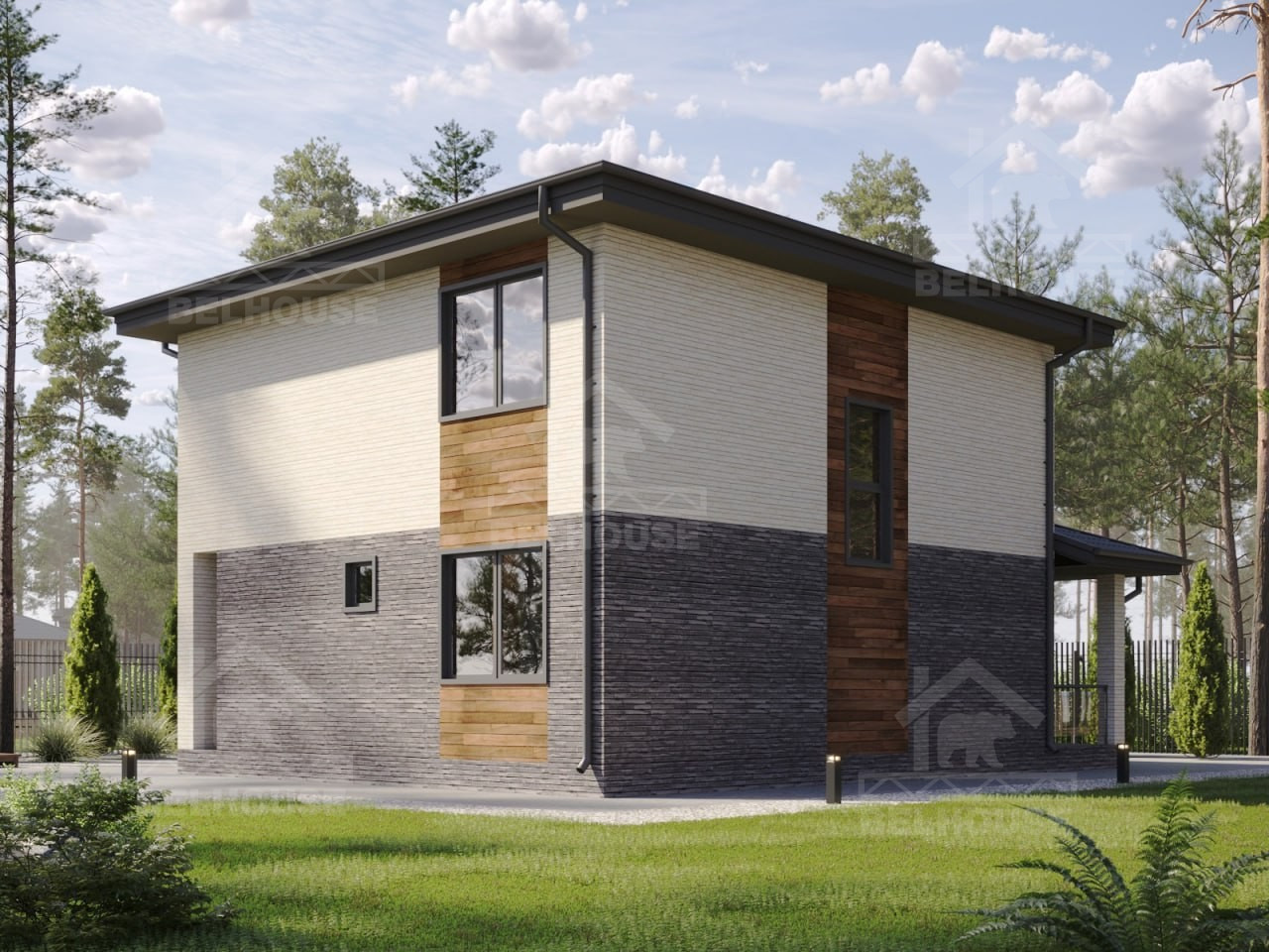 Каркасный дом, проект №18