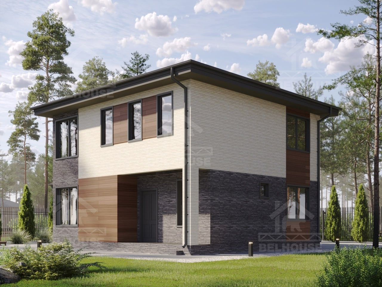 Каркасный дом, проект №18