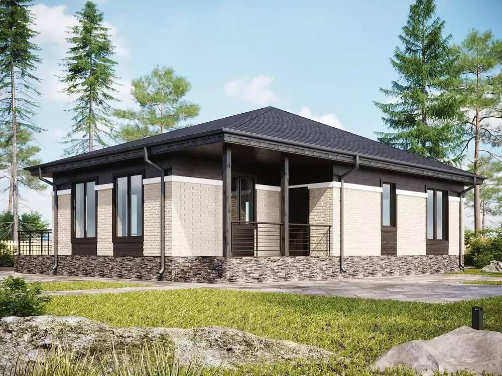 Каркасный дом, проект №189