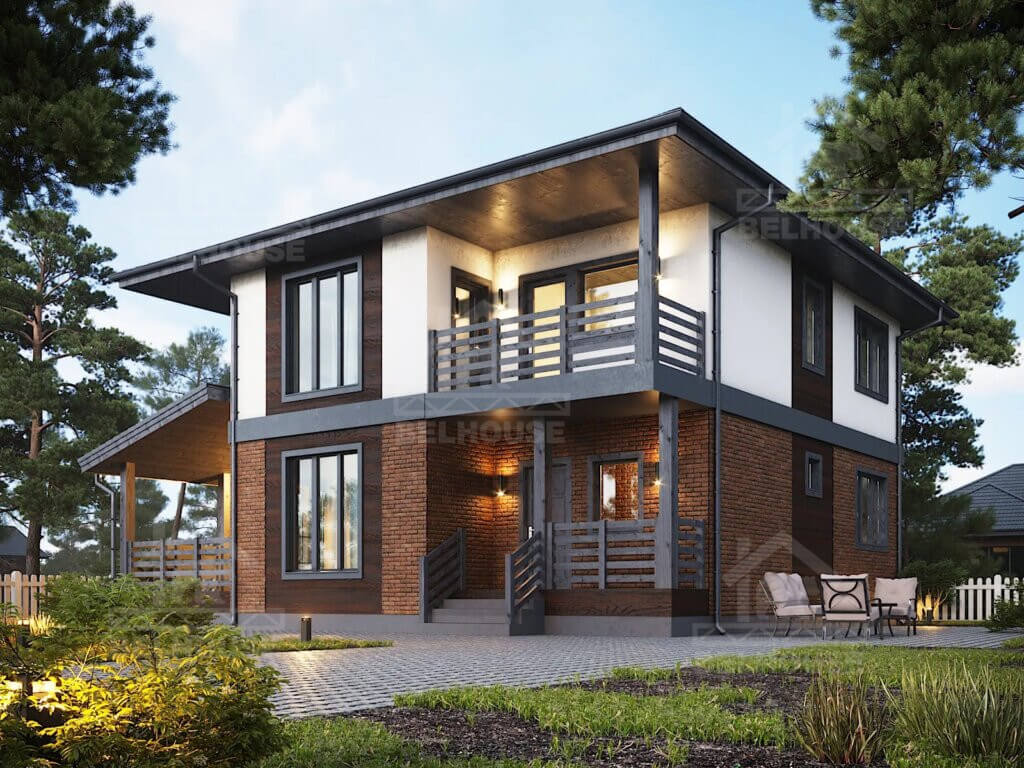 Каркасный дом, проект №192