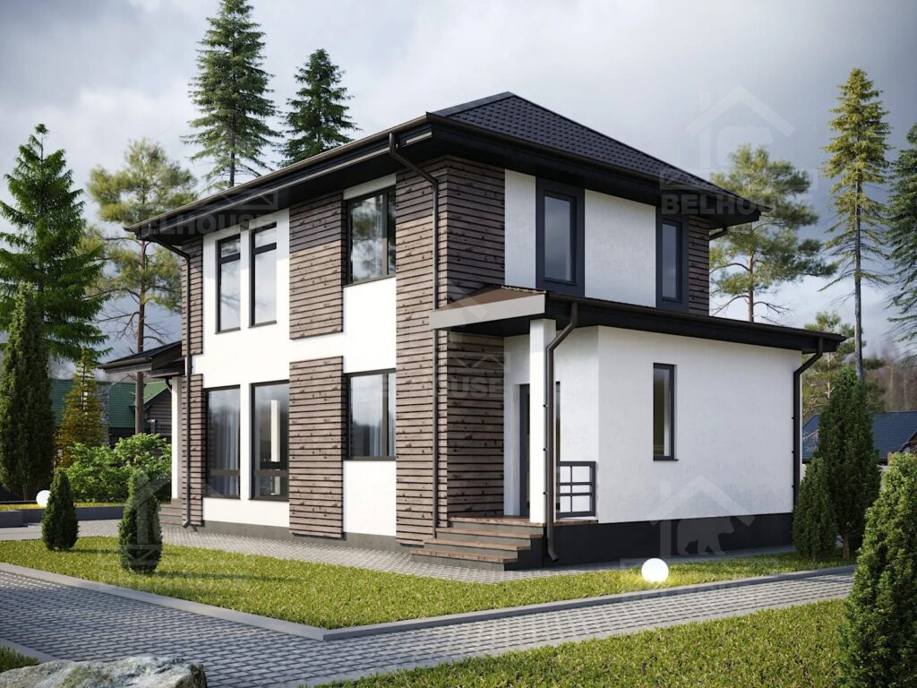 Дом из газобетона, проект №225к