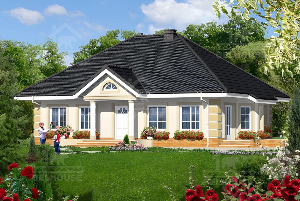 Каркасный дом, проект №234