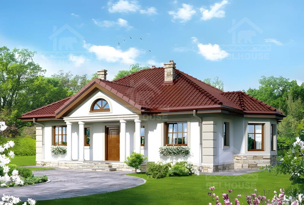 Каркасный дом, проект №235