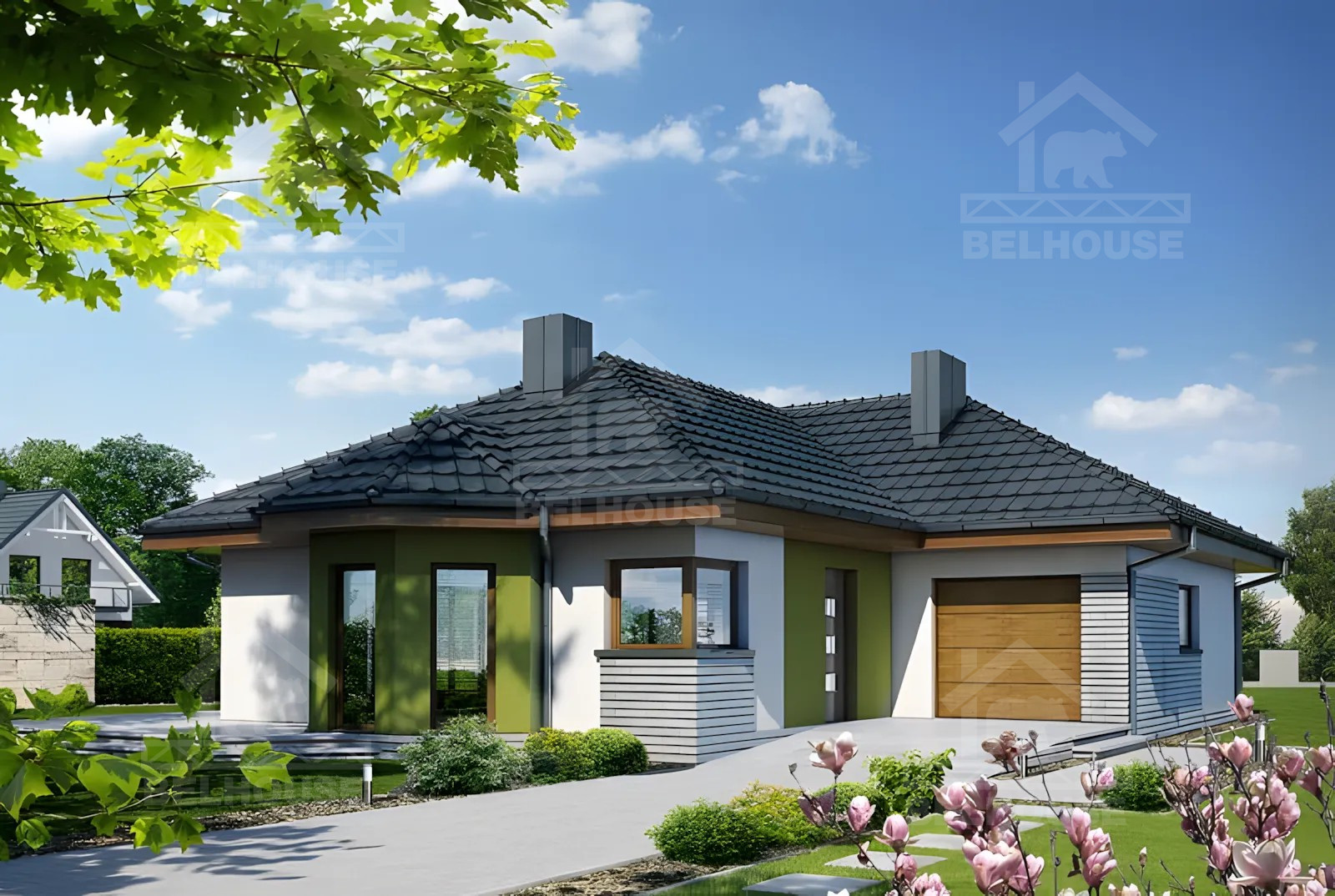 Каркасный дом, проект №236