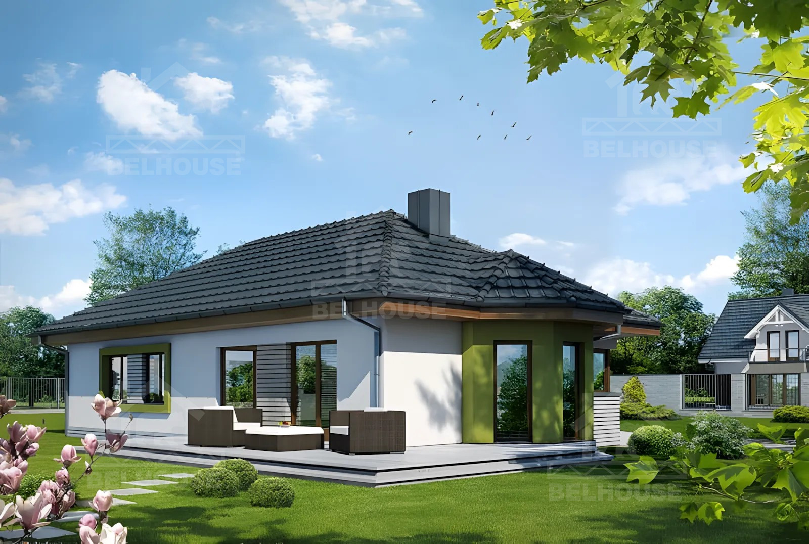 Каркасный дом, проект №236