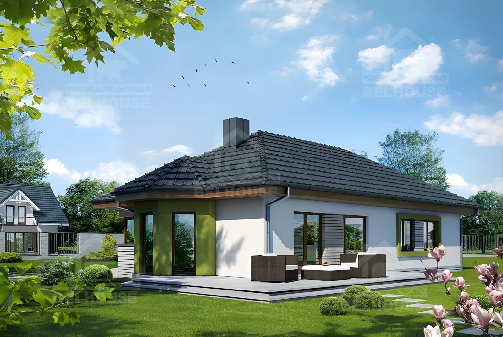 Каркасный дом, проект №236