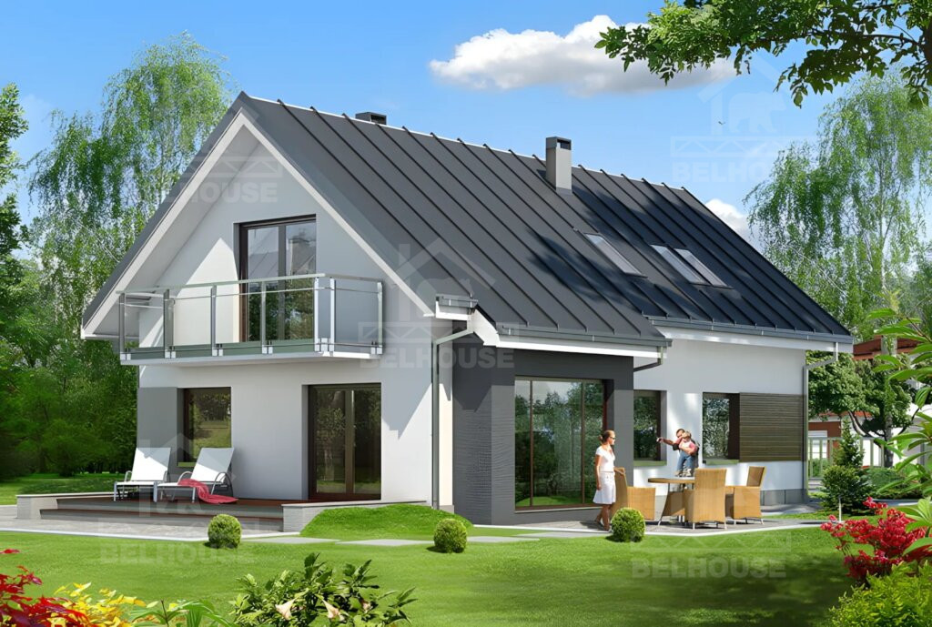 Каркасный дом, проект №241