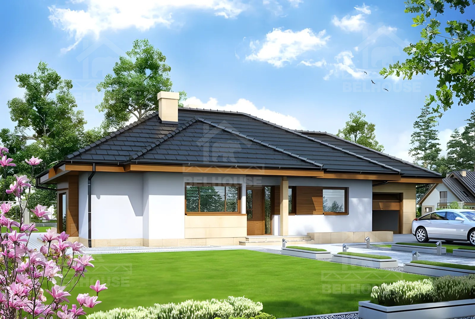 Каркасный дом, проект №245