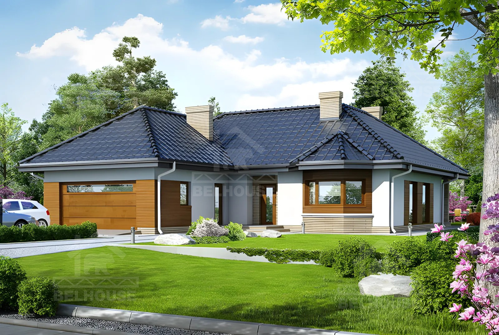 Каркасный дом, проект №247