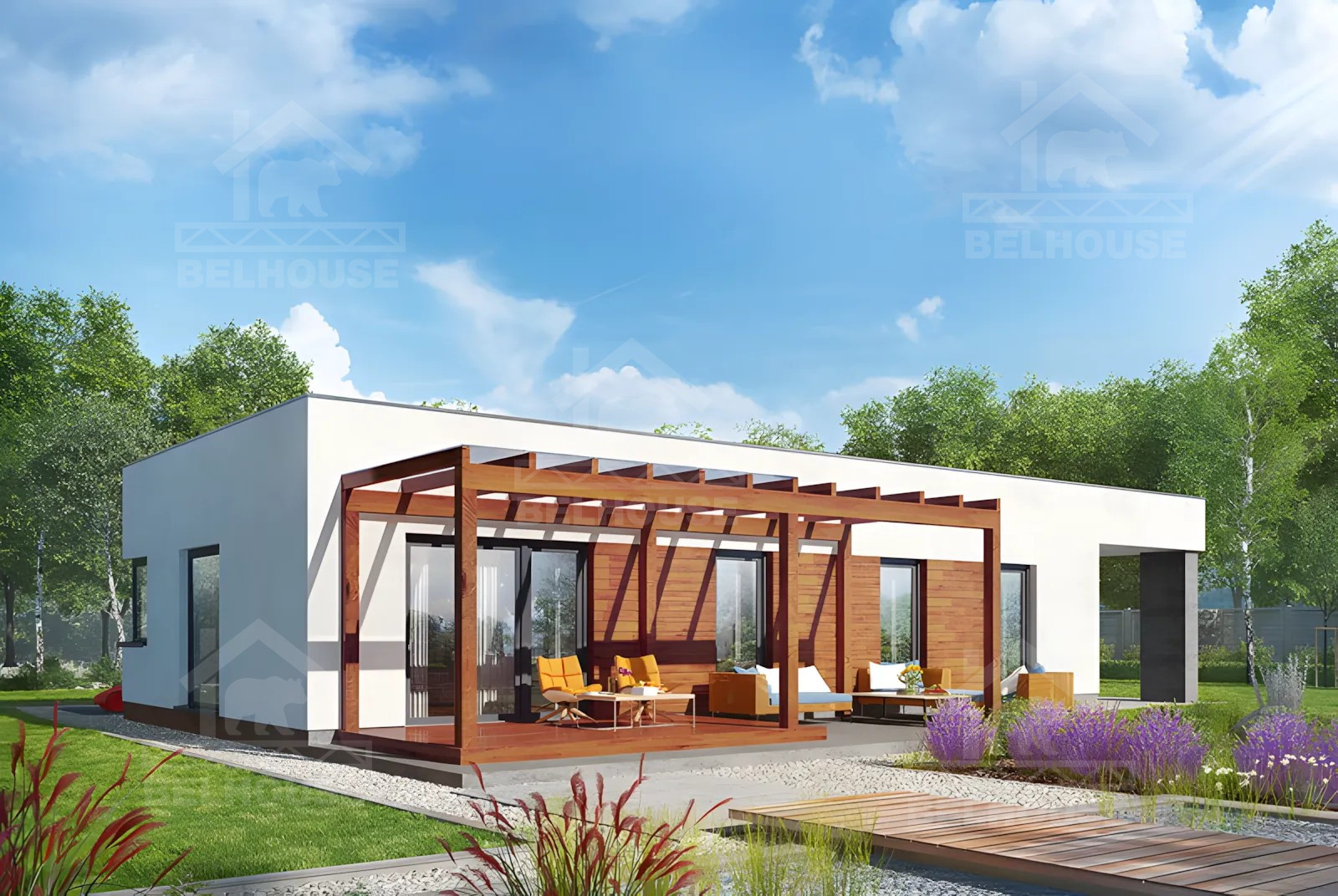 Каркасный дом, проект №251