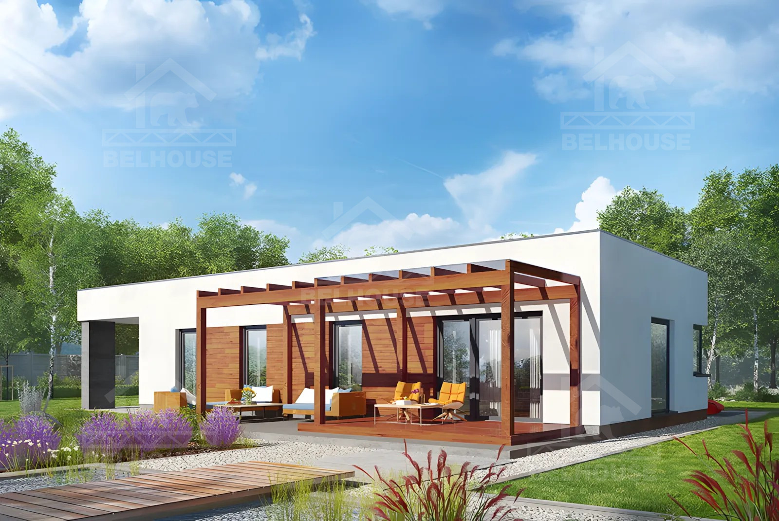 Каркасный дом, проект №251