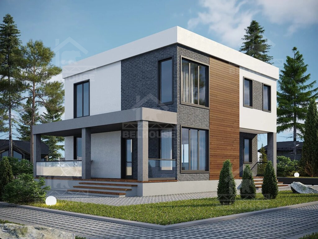 Каркасный дом, проект №260