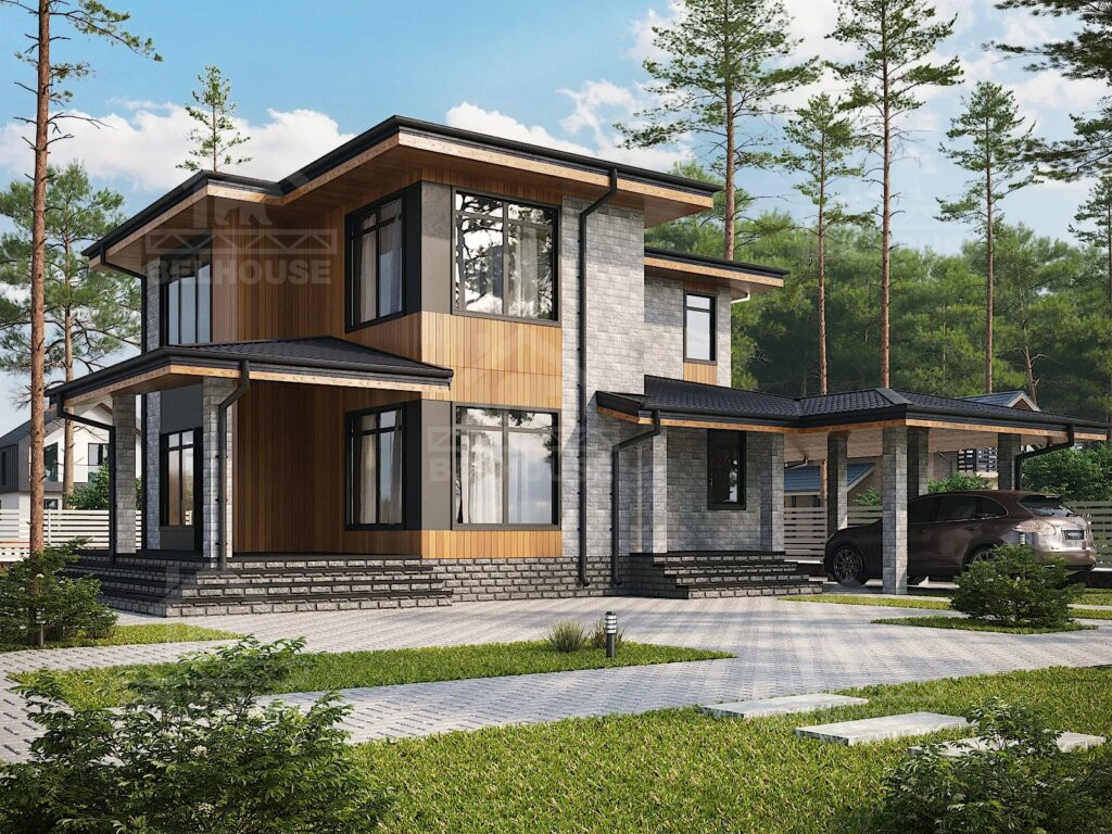 Каркасный дом, проект №265