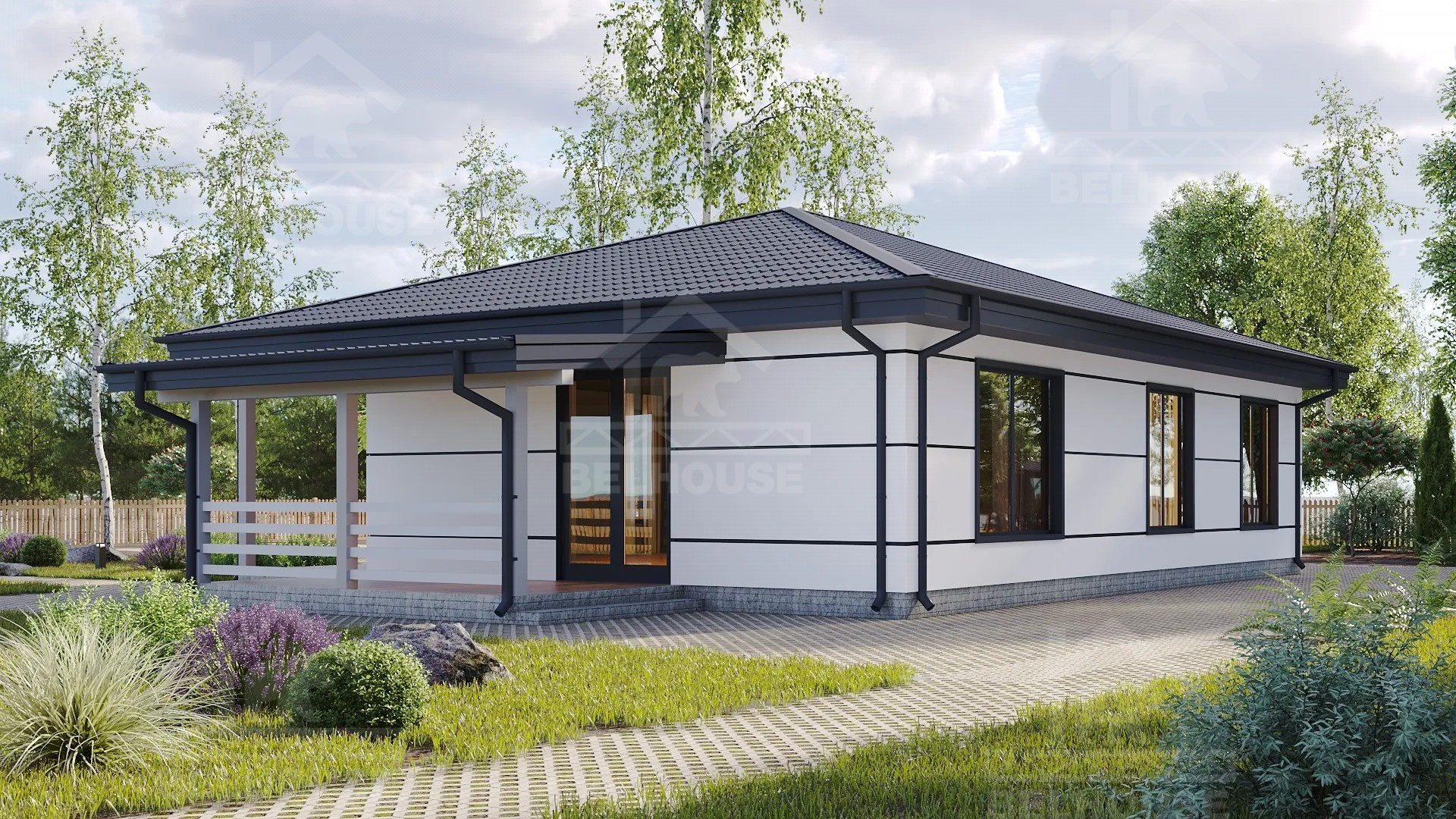 Каркасный дом, проект №268