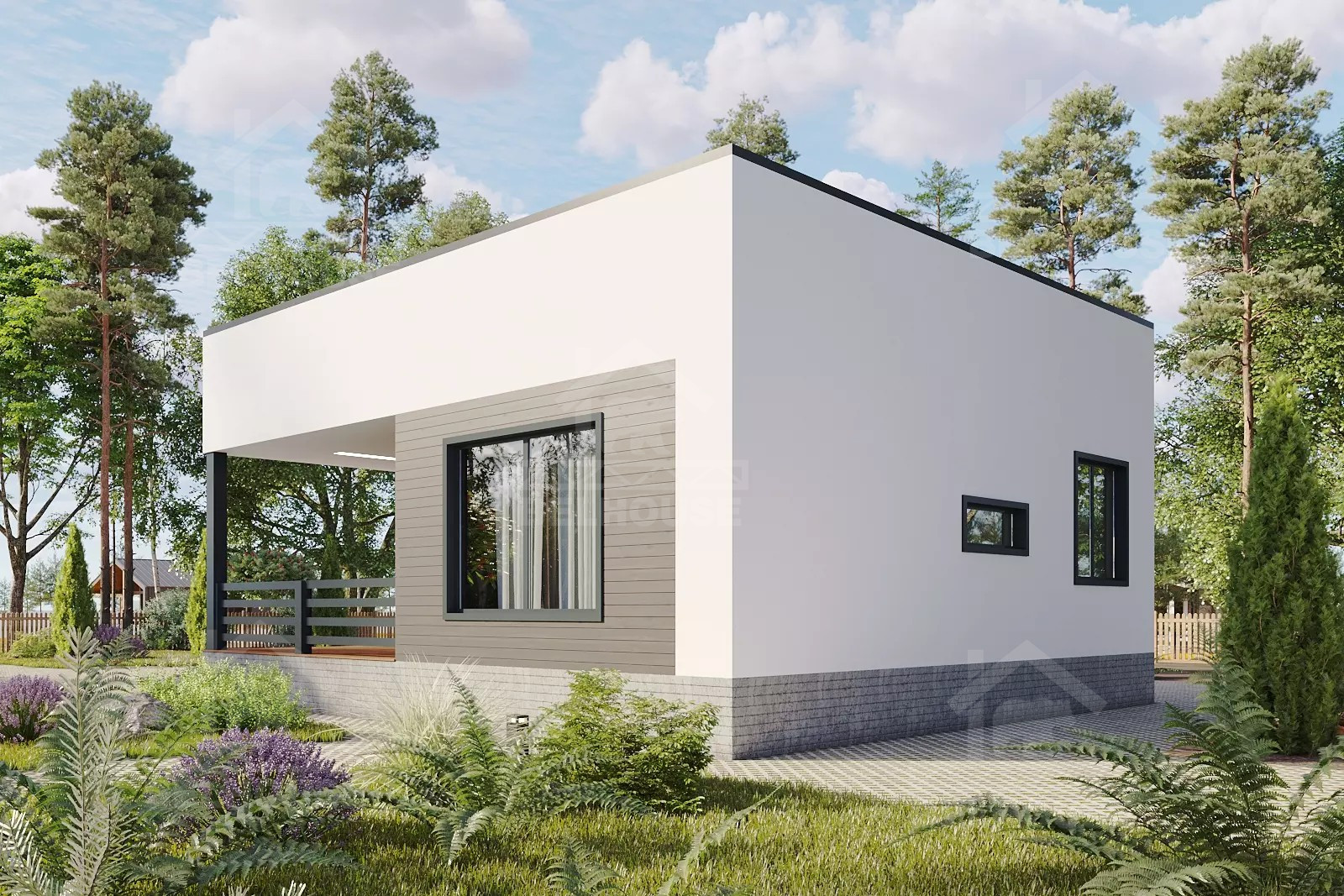 Каркасный дом, проект №270