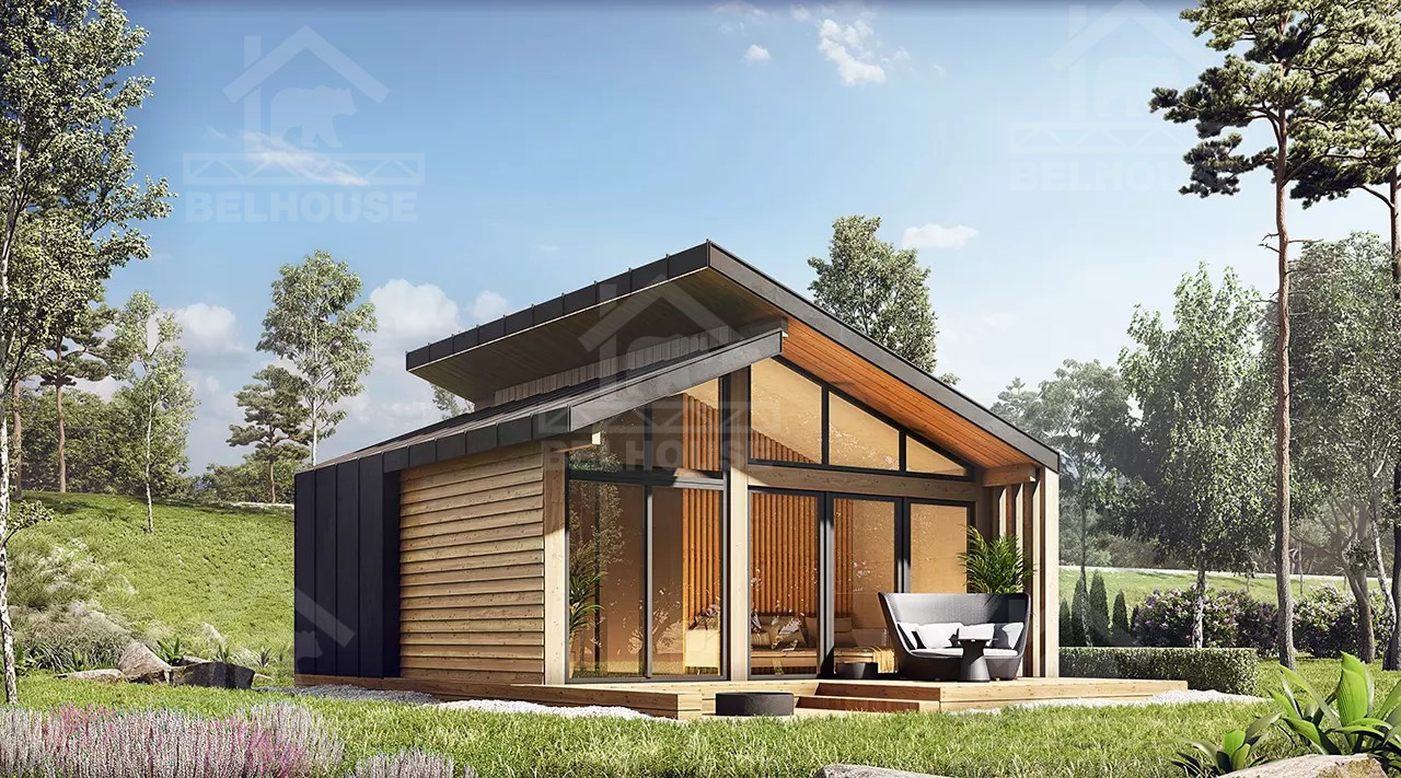 Каркасный барнхаус, проект №273