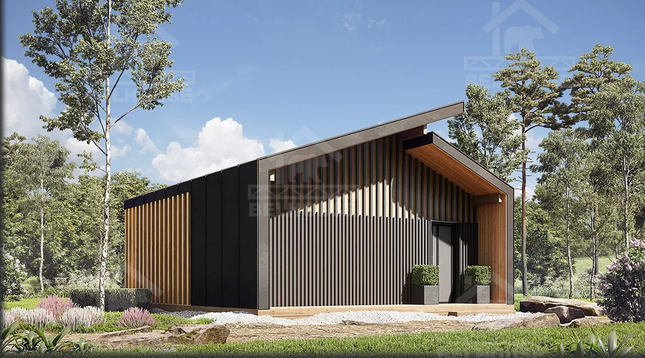 Каркасный барнхаус, проект №273