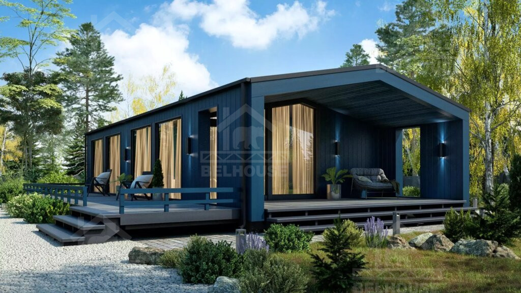 Каркасный барнхаус, проект №278