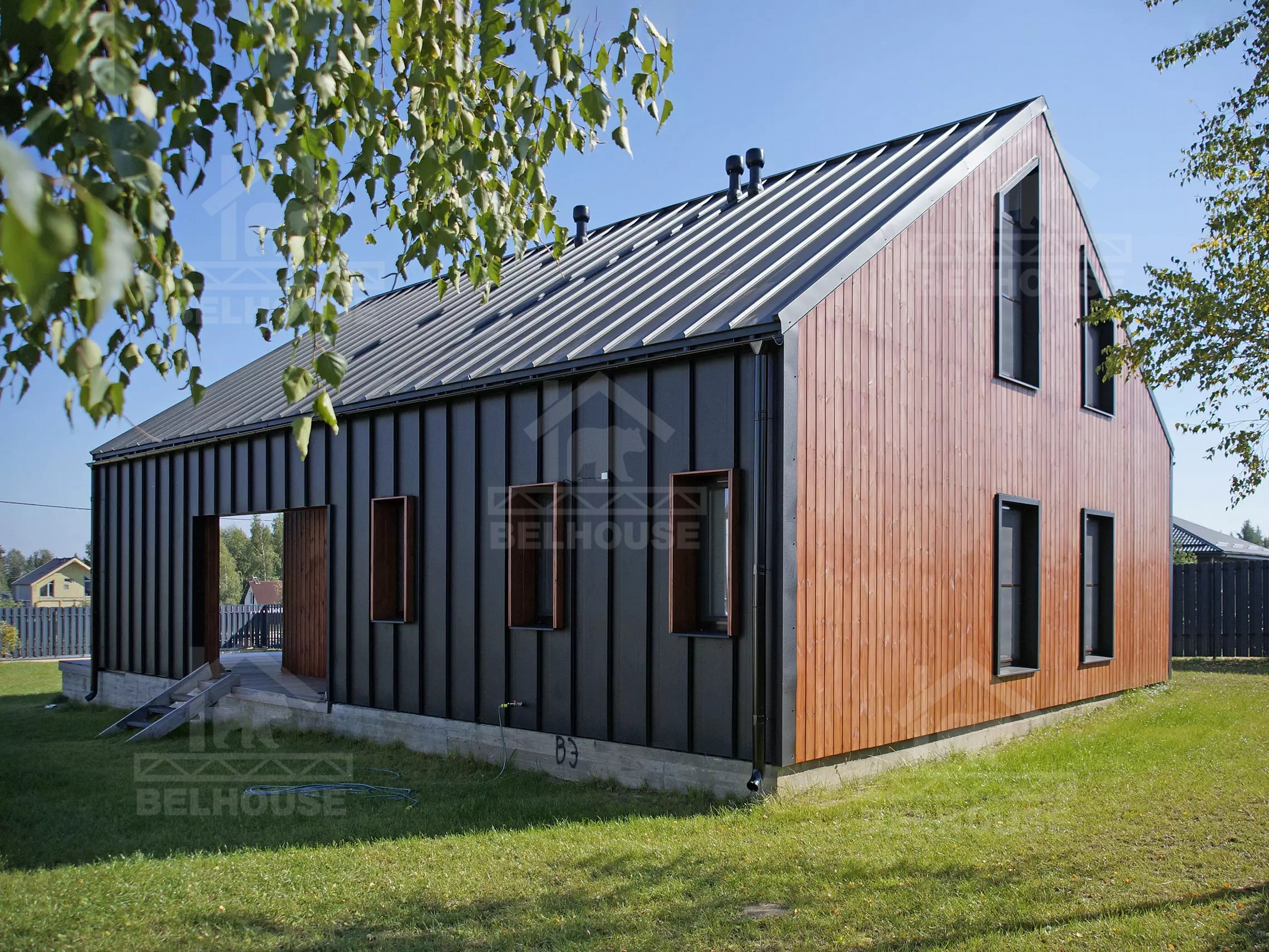 Каркасный барнхаус, проект №279