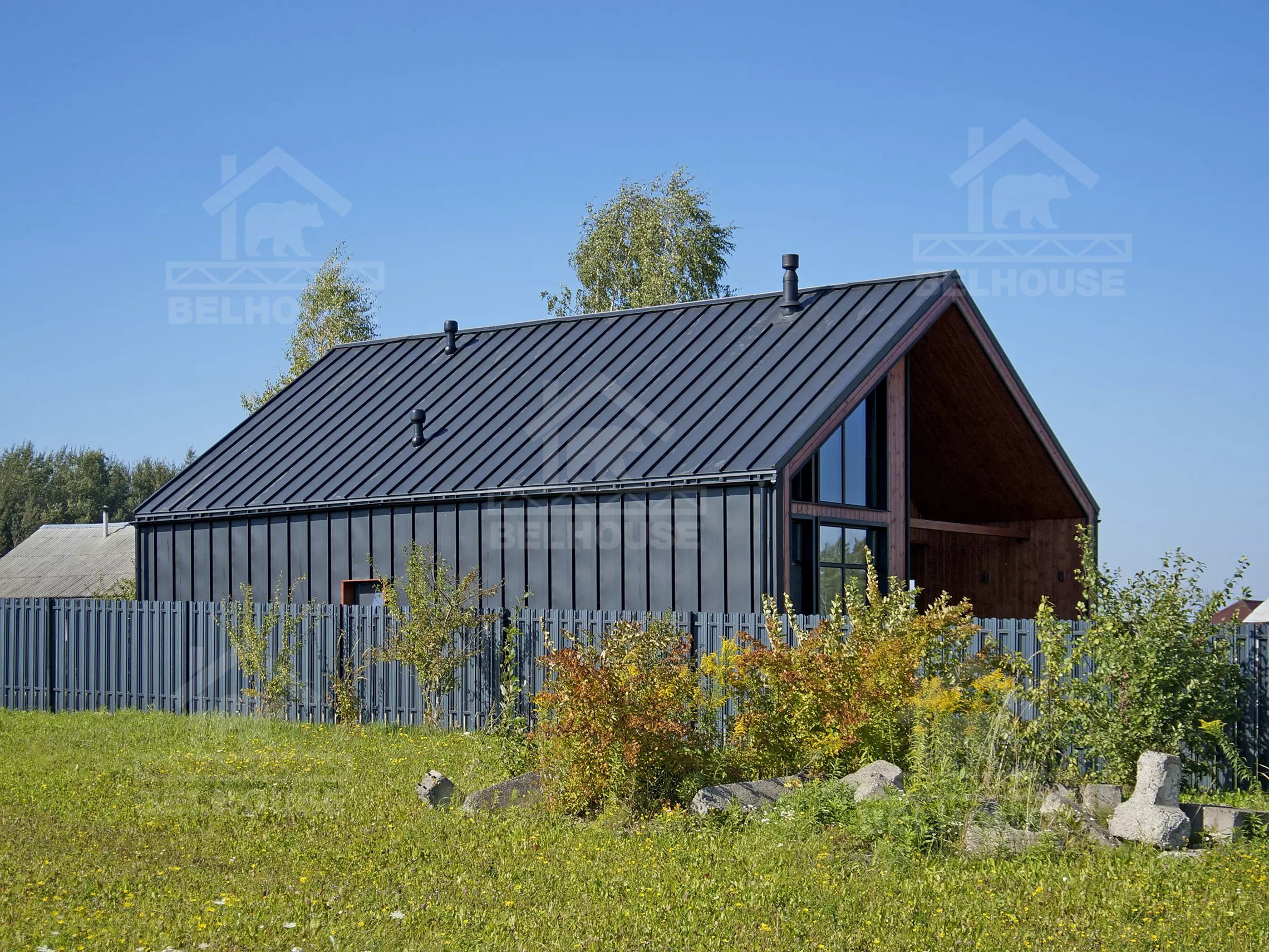 Каркасный барнхаус, проект №279