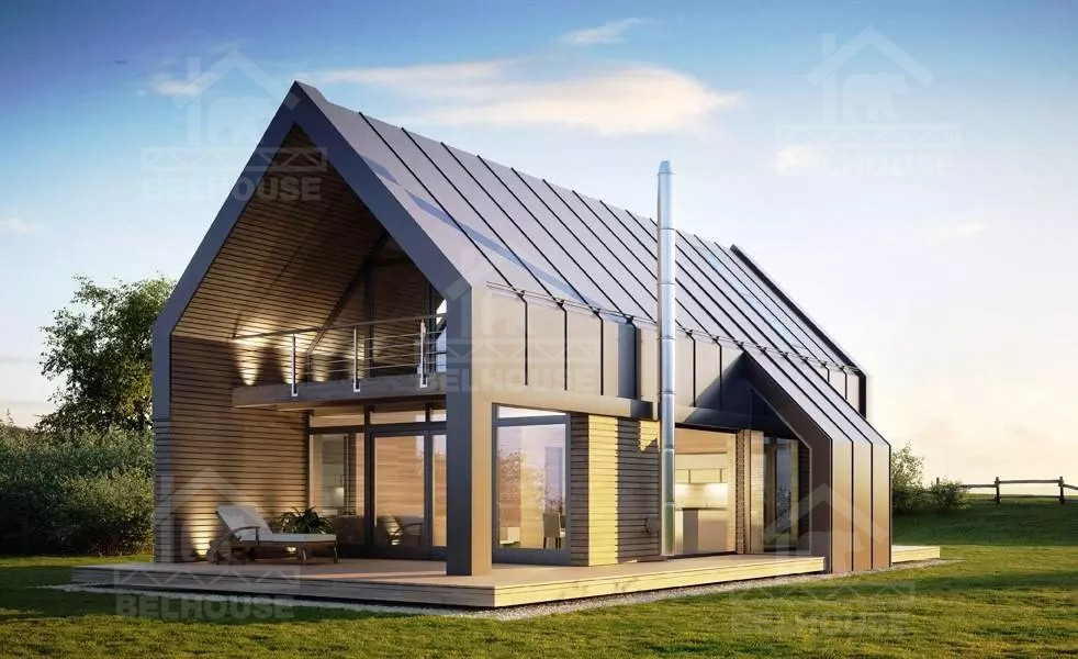 Каркасный барнхаус, проект №283