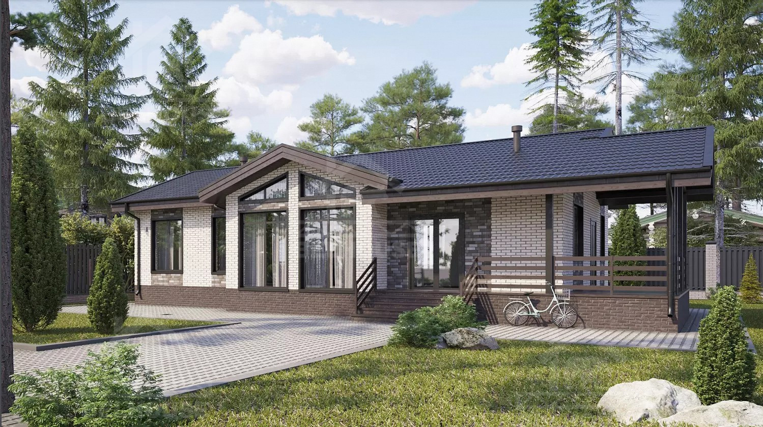 Каркасный дом, проект №287