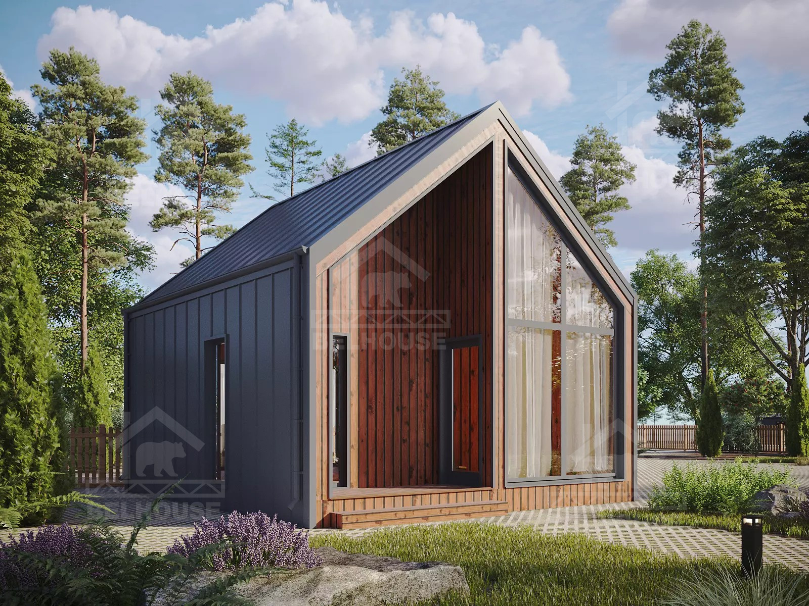 Дом из газобетона, проект №289к