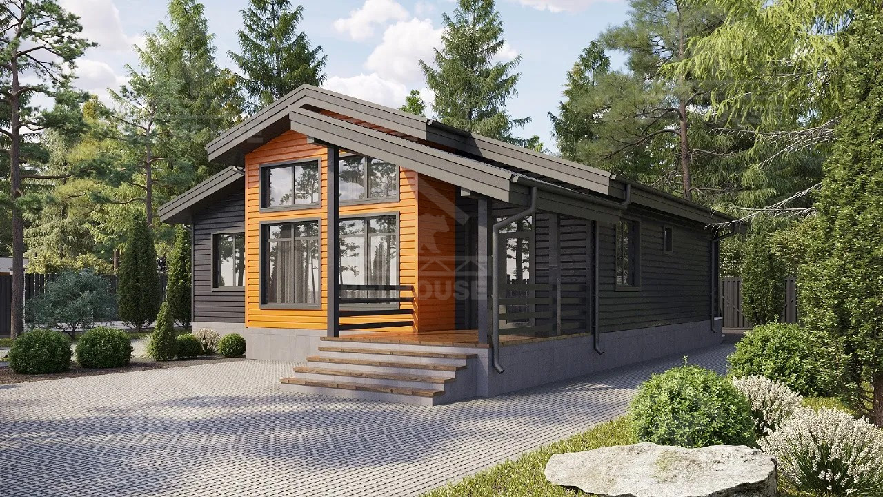 Каркасный дом, проект №291