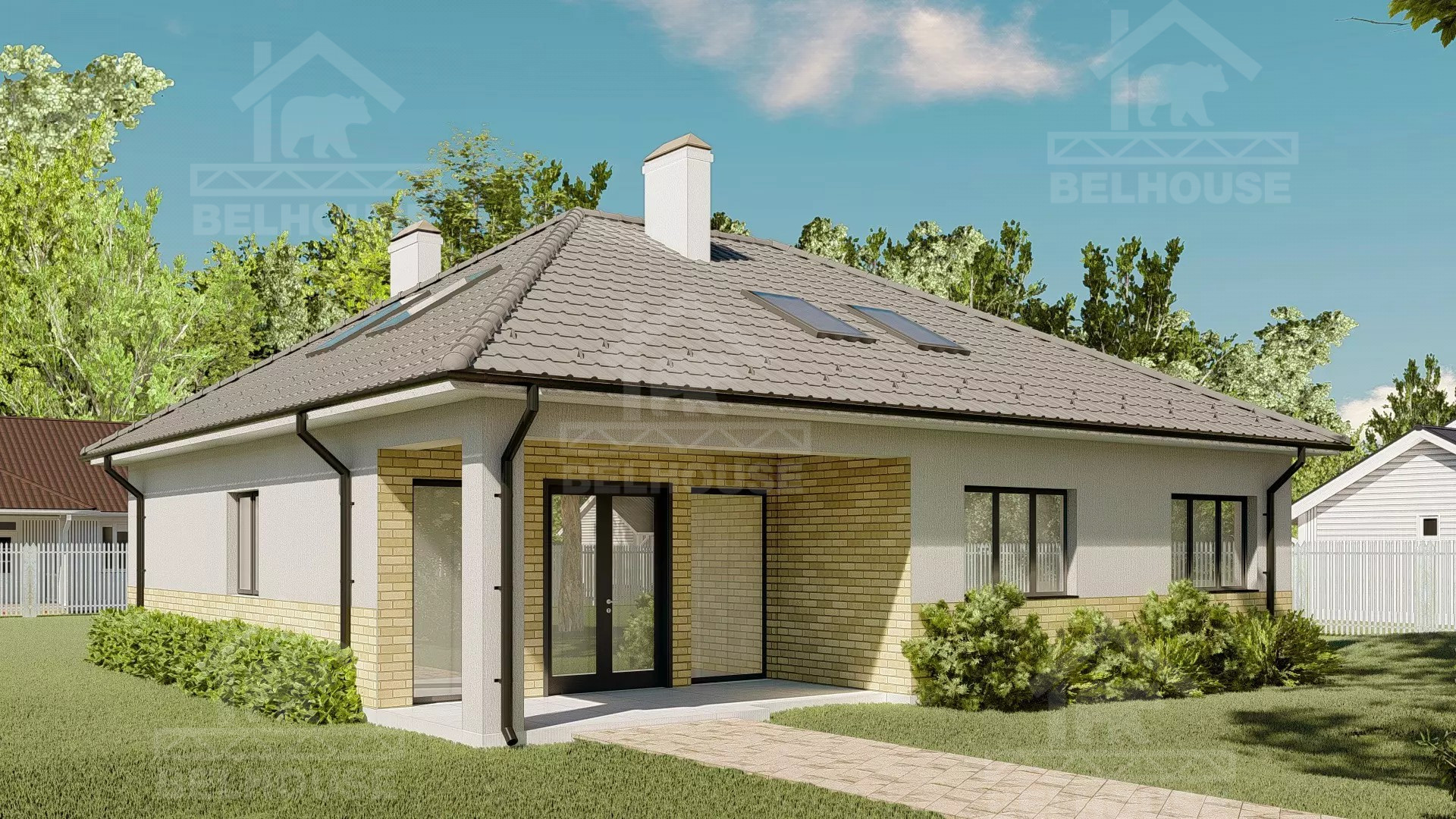 Каркасный дом, проект №310