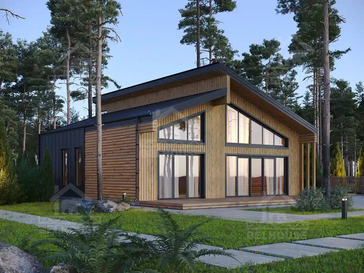 Каркасный дом, проект №311