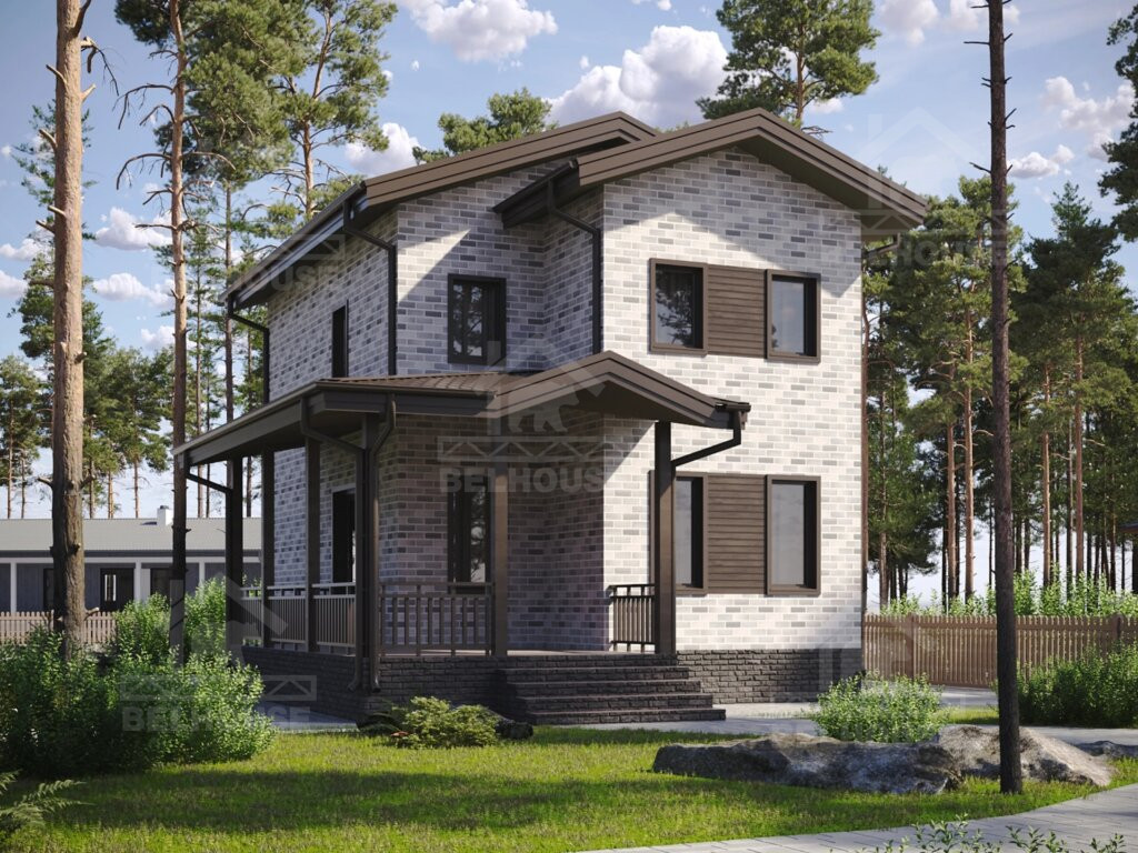 Дом из газобетона, проект №326к