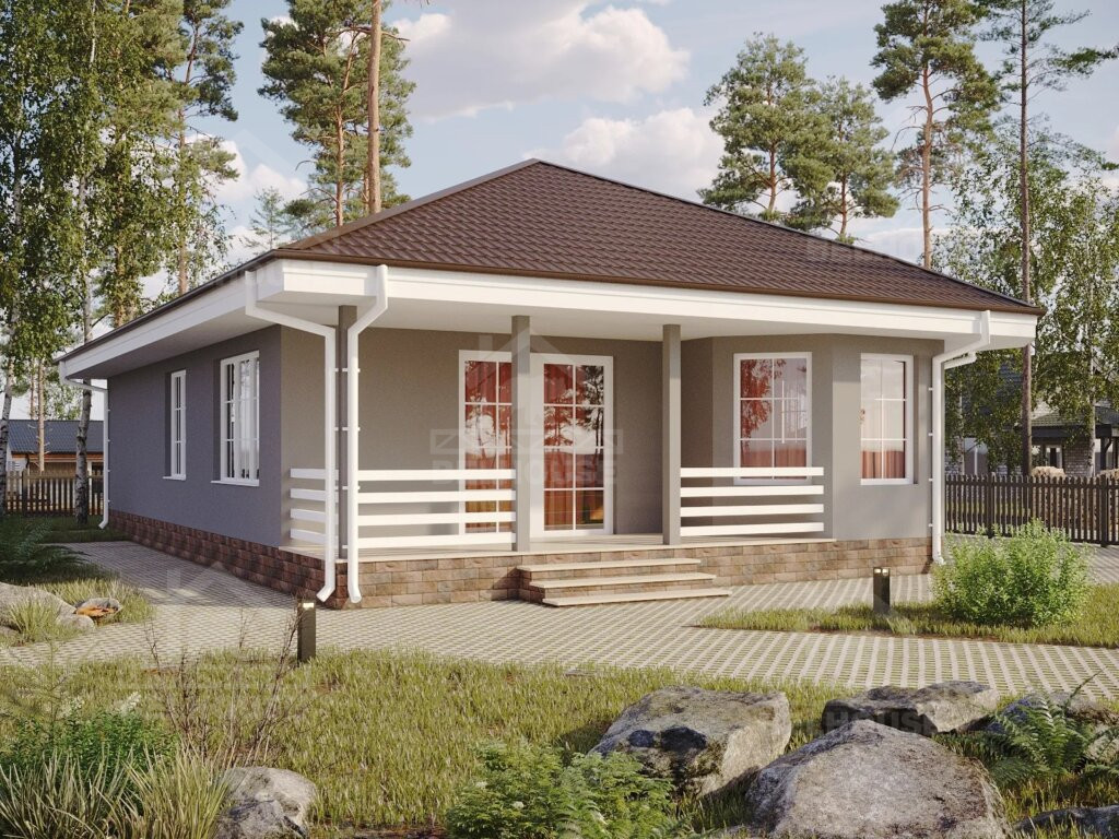 Дом из газобетона, проект №331к