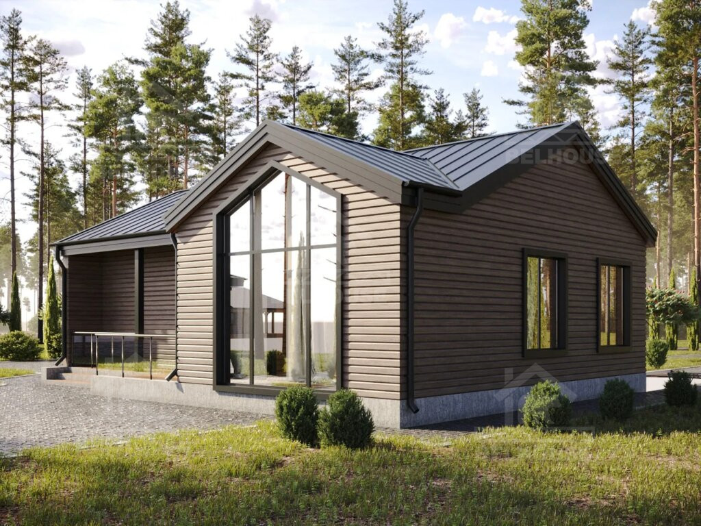 Дом из газобетона, проект №333к