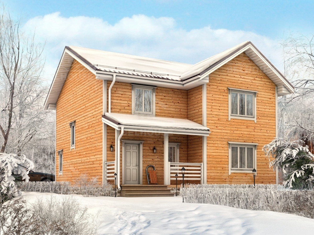 Каркасный дом, проект №343