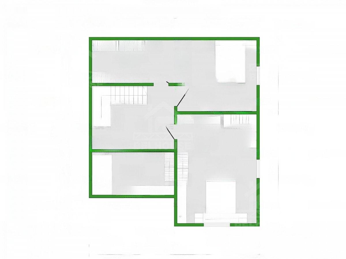 Каркасный дом, проект №343 - планировка