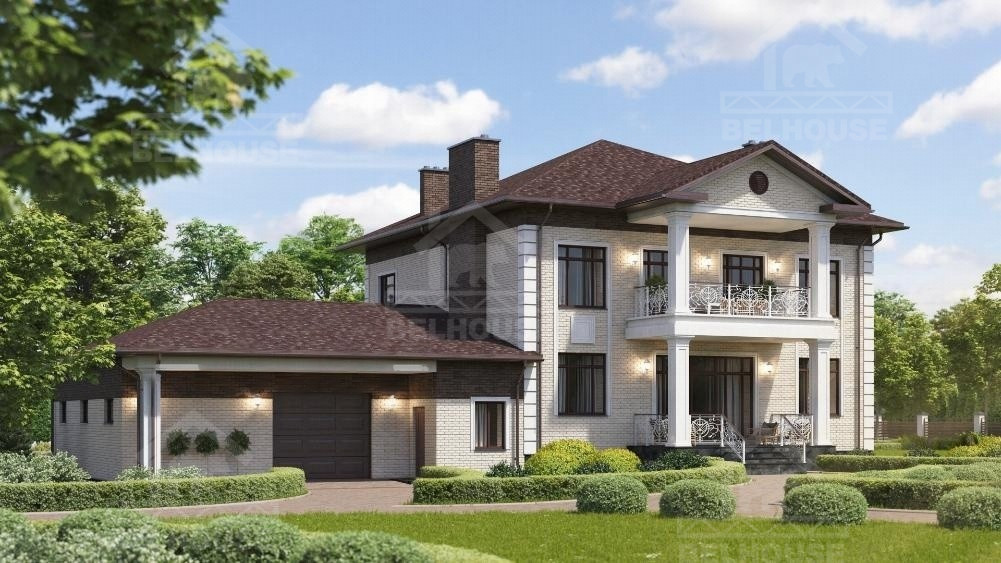 Каркасный дом, проект №351