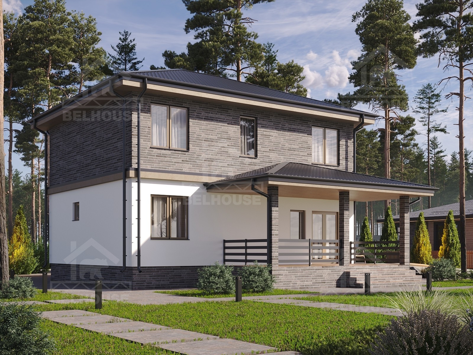 Каркасный дом, проект №361