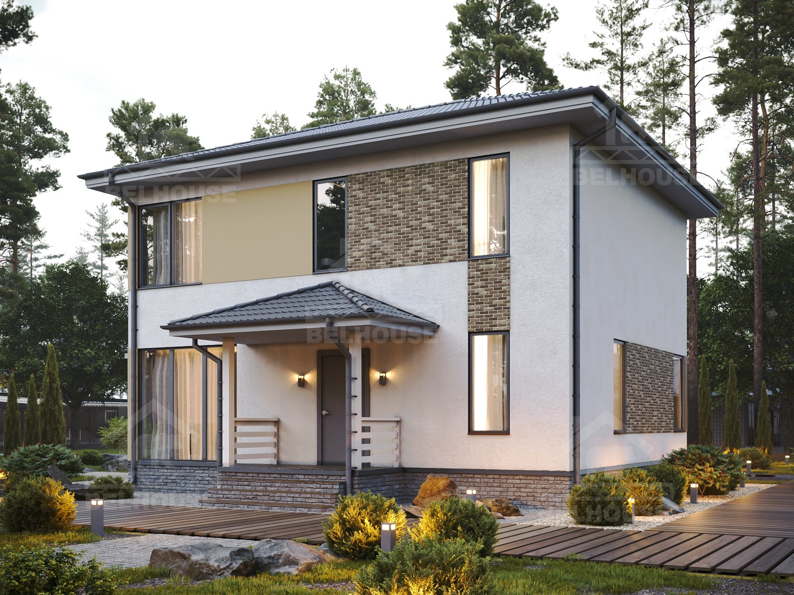 Каркасный дом, проект №367