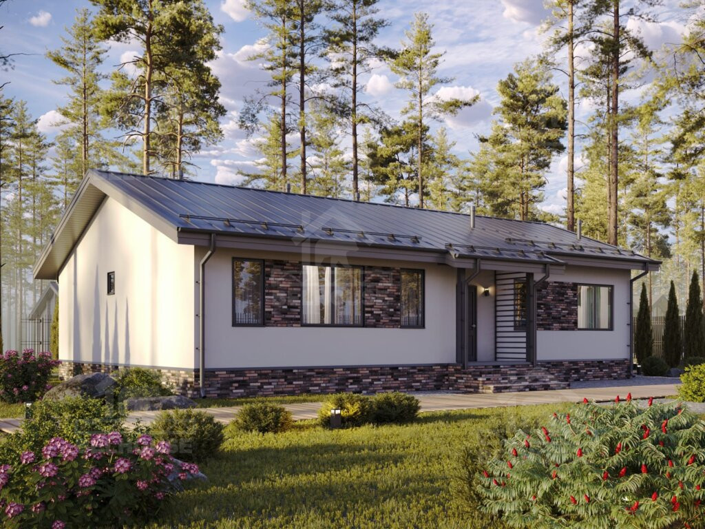 Дом из газобетона, проект №371к